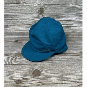 Patagonia Rare Turquoise Thermal Ear Flap Duckbill Running Hiking Hat Cap L/XL